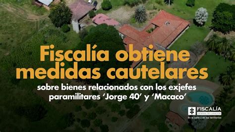 Fiscalía obtiene medidas cautelares sobre bienes relacionados con