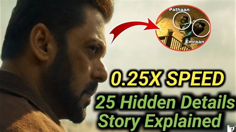 I Watched TIGER 3 Teaser In 0 25x Speed Found 25 Hidden Details