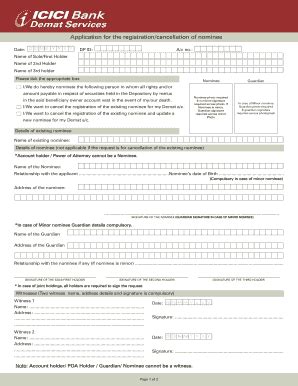 Fillable Online Application For The Registration Cancellation Of