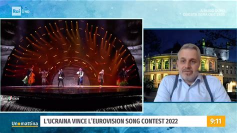 L Ucraina Vince L Eurovision Song Contest Unomattina