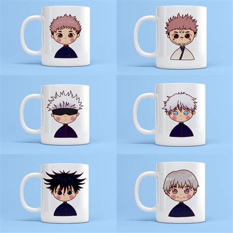 Jual Jujutsu Kaisen Mug Ver Jjk Mug Gelas Anime Mug Keramik