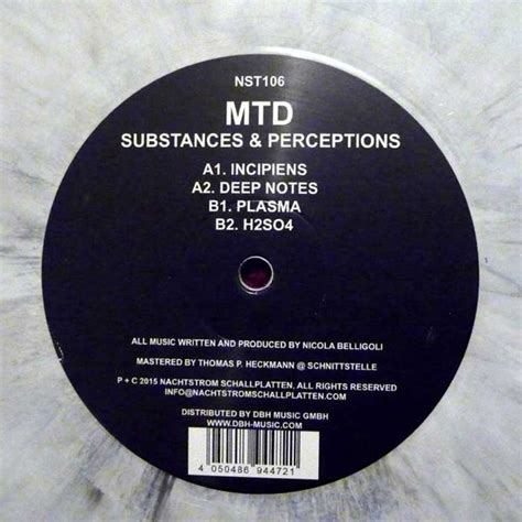 Mtd Substances Perceptions Releases Discogs