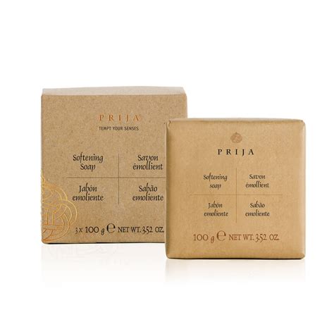 Prija Softening Soap T Pack Enriched With Vegetable Glycerin 3 Pack X 352 Oz Maintain