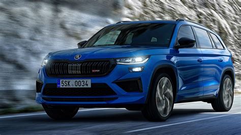 Skoda Kodiaq Rs 2021 Practicidad Y Deportividad Con Un Motor De 245 Cv