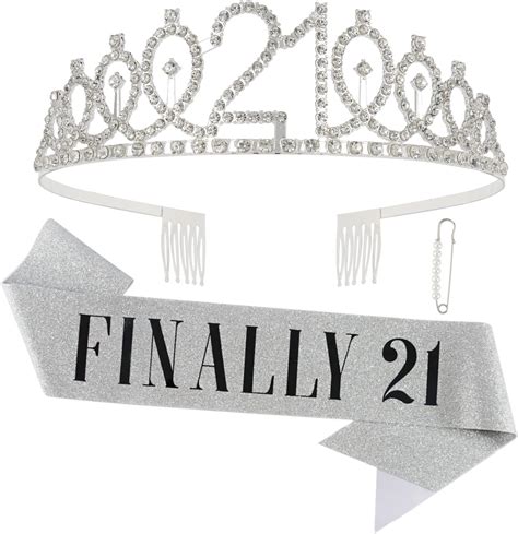 Amazon Casoty 60th Birthday Sash And Tiara For Women 60th