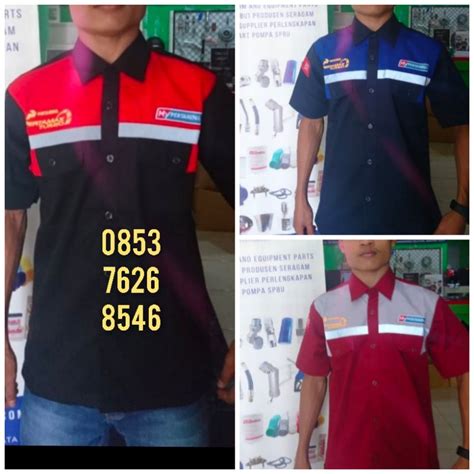 Jual Seragam SPBU Pom Bensin KEMEJA STAFF Pertamina PERTALITE Shopee