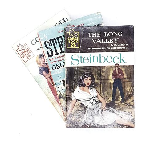 John Steinbeck Collection: 3 Vintage Novels 1958 - 1961