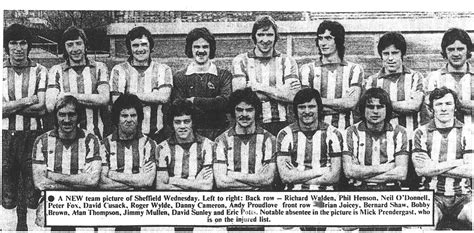 Sheffield Wednesday Team Photos Thread Sheffield Wednesday Matchday