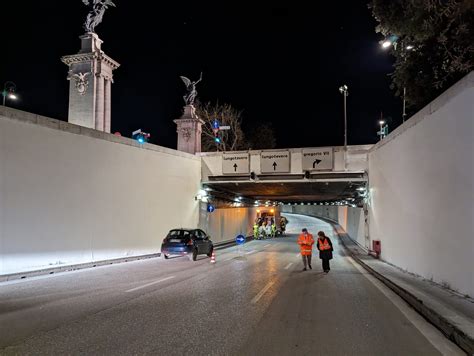 Ultimati I Lavori Nel Sottopasso Di Castel Santangelo A Roma Confinelive