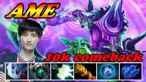 Ame Grandmaster Faceless Void 10k Comeback Crazy Damage 7 33 Immortal