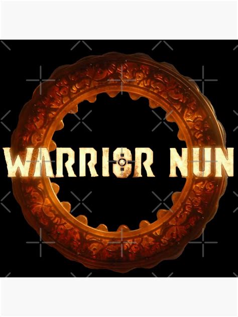 Warrior Nun Halo Logo - Netflix Premium Matte Vertical Poster Designed ...