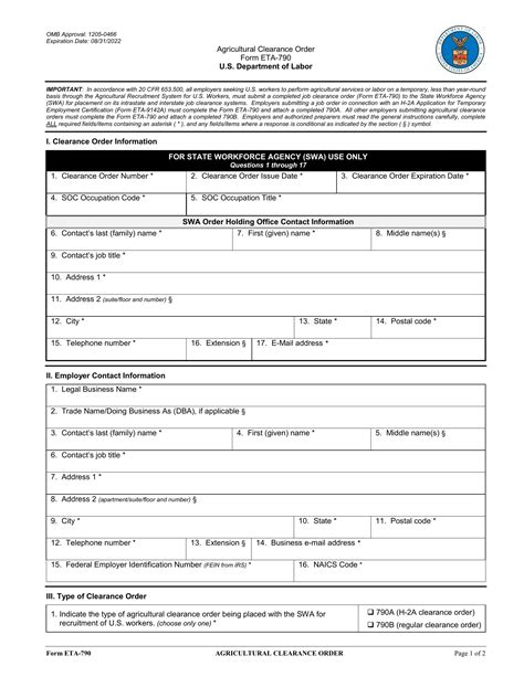 Eta Form 790 ≡ Fill Out Printable Pdf Forms Online