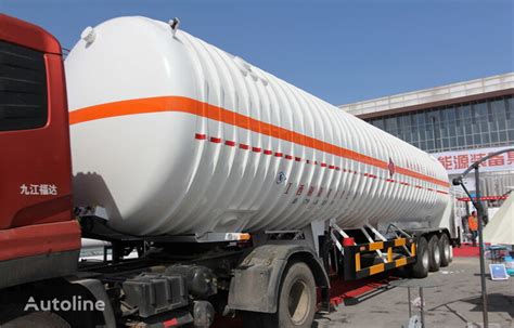 Cysterna Gazowa Axles Lpg Liquefied Petroleum Gas Semitrailer Na