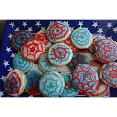 Martha Stewart 4th Of July Cookies Bake At 350 Marthas Fireworks