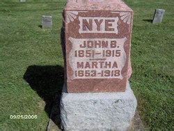 John Baron Nye 1852 1915 Mémorial Find a Grave