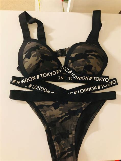 Bikini militär grün Grösse 36 S Kaufen auf Ricardo