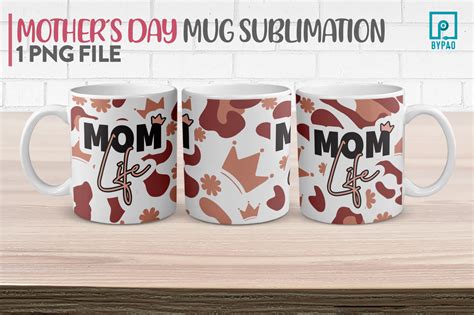 Mothers Day Mug Sublimation Mom Life Graphic By Paoreyes15 · Creative