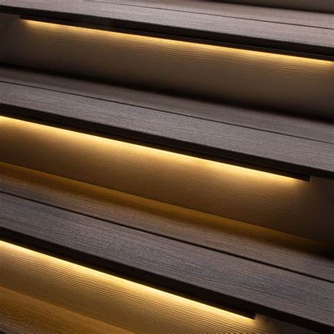 Odyssey LED Strip Light By Aurora Deck Lighting Deck Lighting Step