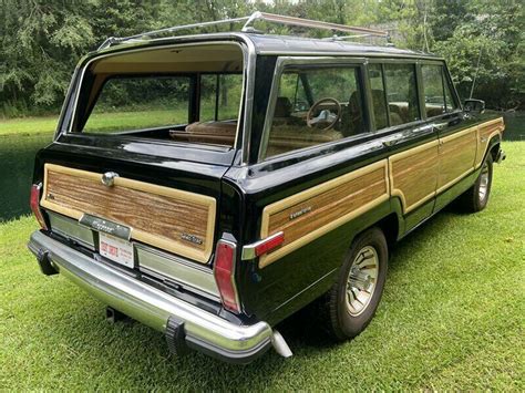 1986 Jeep Grand Wagoneer Black With 170000 Miles Available Now Classic Jeep Wagoneer 1986