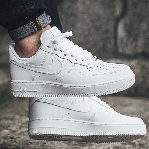 Tenis Air Force De Couro Exclusivo Todo Branco Shopee Brasil