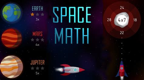 Space Math Math Game Multiplication Tables Android Gameplay Youtube