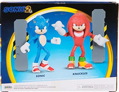 Sonic The Hedgehog Sonic 2 Movie 4 Action Figure 2 Pack Sonic