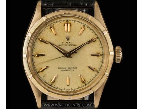 Rolex Oyster Perpetual Rose Gold Pre Owned Luxury Vintage