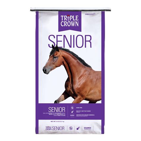 Senior (Triple Crown) - Equine Nutrition Analysis | Feed Bank