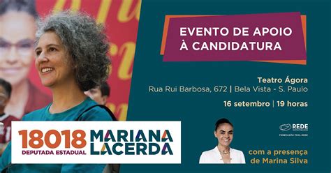 Evento De Apoio Candidatura Da Mariana Lacerda Rede Sustentabilidade