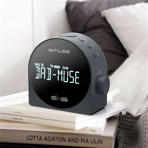 Muse M 185 CDB Klokkeradio Med Dobbel Alarm DAB FM 619 Kr Gratis