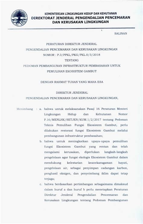 Pdf Kementerian Lingkungan Hidup Dan Kehutanan Direktorat Jenderal Pengendalian Pkgppkl