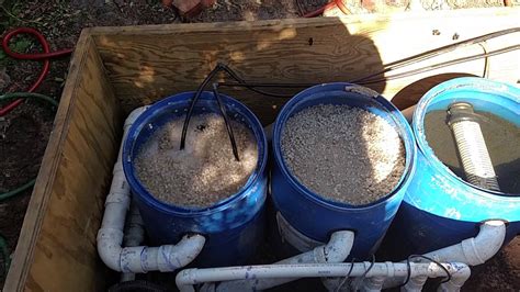 18000 Gal Pond Filtration System Youtube