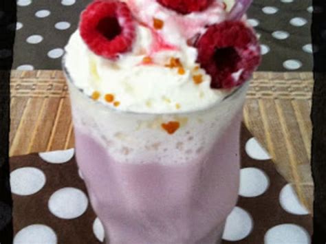 Milkshake Framboise Recette Par 1001 Gourmandises