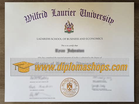 Announce The Truth About The Fake Diploma Of Wilfrid Laurier University