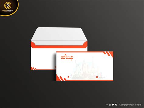 Business Envelope Design / Stationery Design Template by Design preneur ...