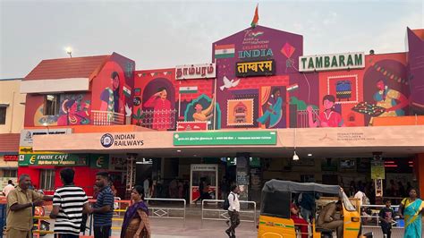 Tambaram Railway Station Chennai Southern Railways Indian