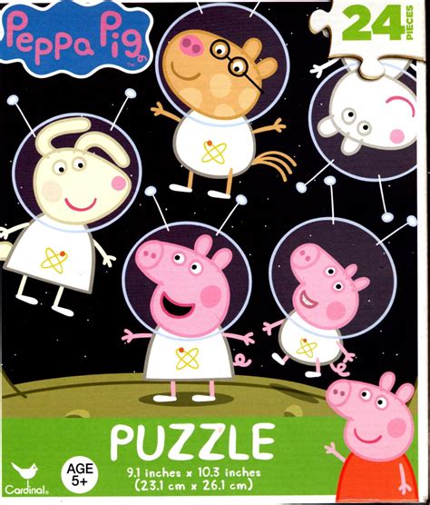 Peppa Pig Pieces Jigsaw Puzzle Set Of