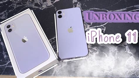 Unboxing Iphone 11💜 Setup Accessories 📦 Youtube