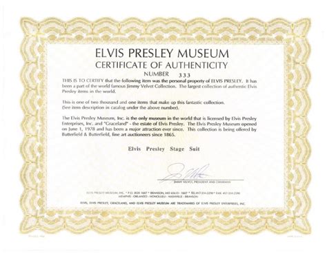 Sold Price Elvis Presley Stage Worn Jumpsuit The Aqua Blue Vine Jumpsuit Worn On Stage In