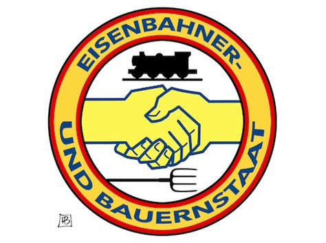 Eisenbahner Und Bauern By Harm Bengen Politics Cartoon TOONPOOL