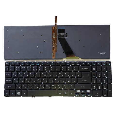 Teclado Retroiluminado Para Acer Aspire V V V Vn Ru