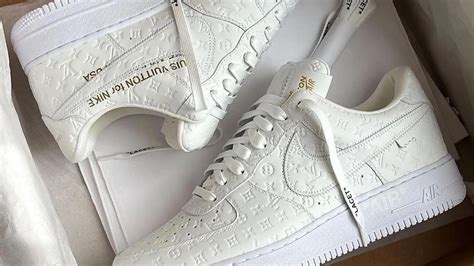 Here Are All The Louis Vuitton X Nike Air Force S That Are Coming To