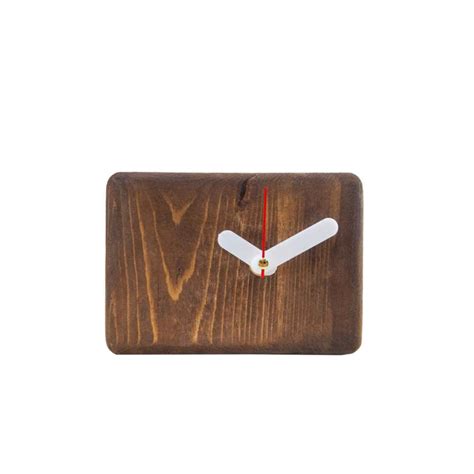 Modern Wooden Desk Clock Model Diako - ShopiPersia