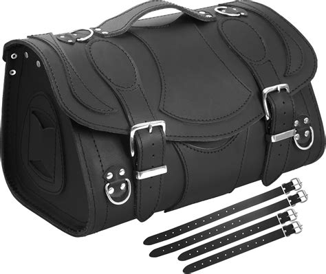 ORLETANOS Ledertasche Devil Schwarz Kompatibel Mit Harley Davidson XS