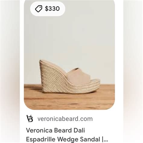 Veronica Beard Shoes New Veronica Beard Dali Espadrille Wedge