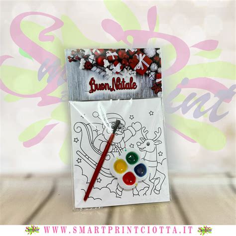 Set Gadget Festa Disegno E Acquerelli Personalizzati A Tema Smart Print