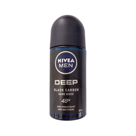 Nivea Men Deep Black Carbon Dark Wood Deodorant