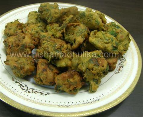 पालक के पकोड़े Palak Pakoda Recipe Spinach Fritters