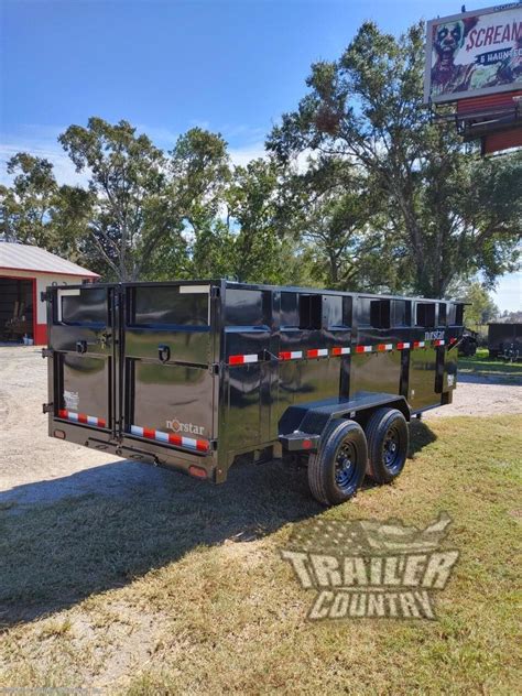 14x7 Dump Trailer For Sale New Norstar Trailersusa