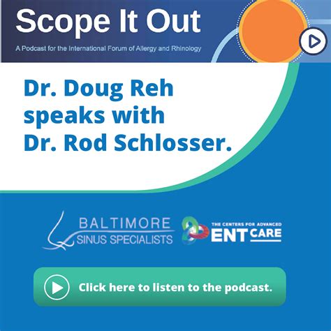 Episode 69: Eustachian tube dysfunction (ETD) in chronic rhinosinusitis with comparison to ...